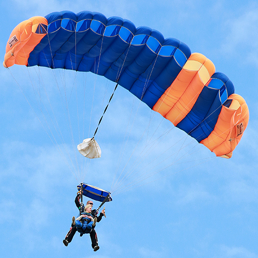 Conditions pour faire un saut en parachute chez Voltige
